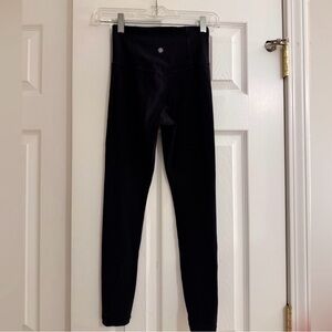 Athleta Ultra High Rise Elation Tight Black Women’s Size XXS